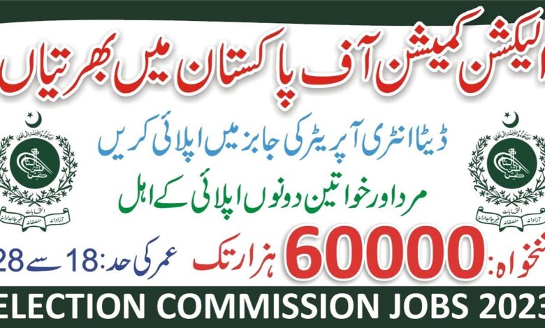 Election Commission Of Pakistan ECP Data Entry Operator Jobs 2023