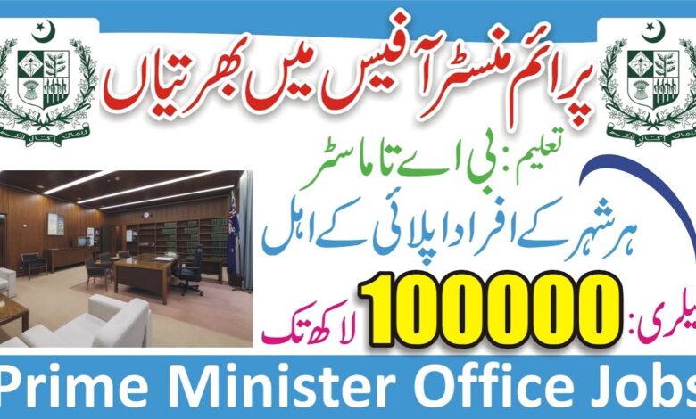 Prime Minister Office Latest Career Opportunities 2023