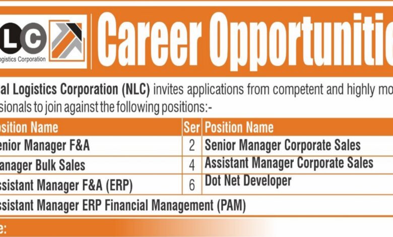 NLC Rawalpindi Latest Career Opportunities 2024