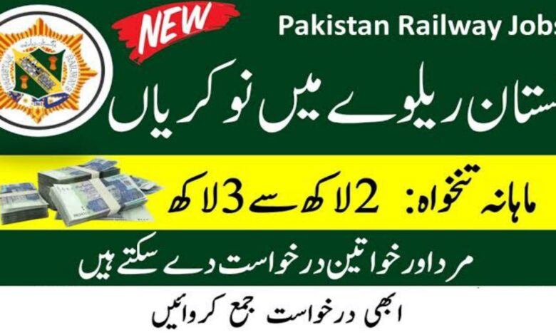 Pakistan Railway Jobs 2024