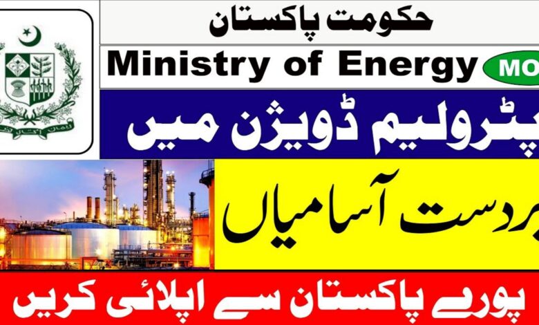 Ministry Of Energy Islamabad Career Opportunities 2024