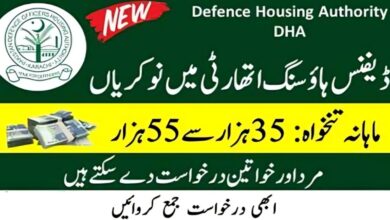 Defence Housing Authority DHA Jobs 2024