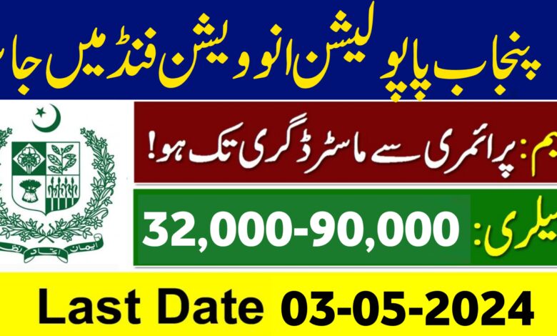 PPIF Lahore Jobs 2024