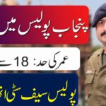 Punjab Police Safe Cities Authority PSCA Lahore Jobs 2024