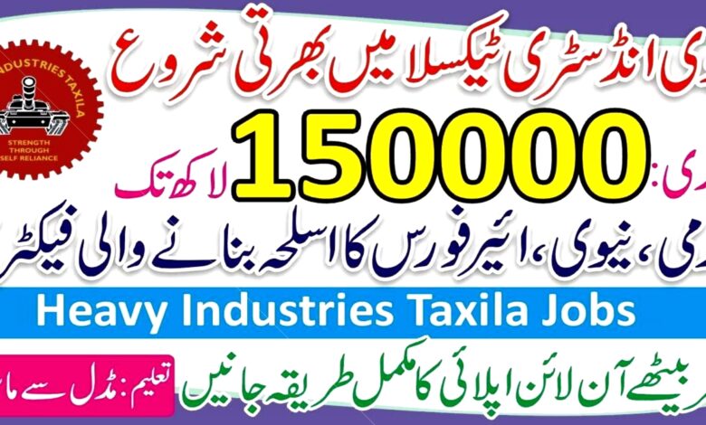 Heavy Industries Taxila ( BPS-01 TO BPS-18 ) Jobs 2024