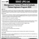 SSGC MTO Management Trainee Officers Program Batch 2024