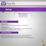 Meezan Bank Limited Jobs 2024