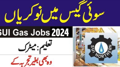 SNGPL Gujrat Jobs 2024