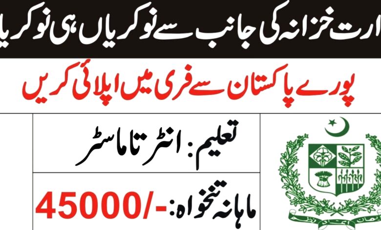 Finance Division Islamabad Jobs 2024