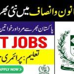 Ministry of Law and Justice Islamabad Jobs 2024