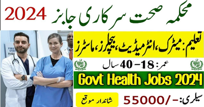 Health Department Karachi Jobs 2024