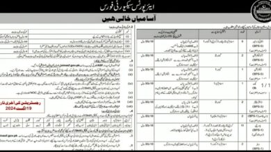 Airport Security Force ASF Latest Jobs 2024