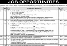 Wapda ( Regular Basis ) Job Opportunities 2024