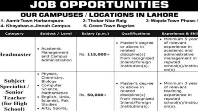 The Trust School Lahore Jobs 2024