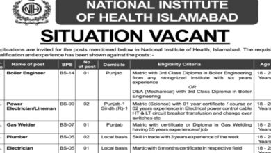 National Institute of Health NIH Latest Jobs 2024