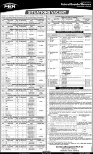 FBR Islamabad Latest Jobs August 2024