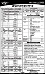 Federal Board of Revenue Customs Department Jobs 2024