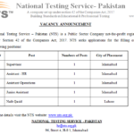 NTS Islamabad Latest Job Opportunities 2024