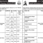 Punjab Information Technology Board PITB Lahore Jobs Notice 2024