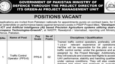 National Aerospace Science & Technology Park NASTP Rawalpindi Jobs Notice 2024