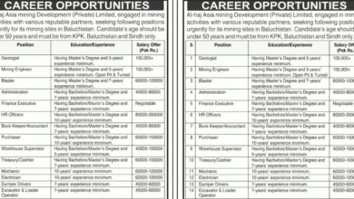 Al Haj Asia Mining Development Company Jobs Notice 2024