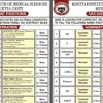 QIMS Quetta Institute of Medical Sciences Recruitment Notice 2024