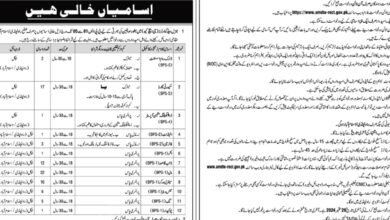 General Headquarters GHQ Rawalpindi ( BS-01 TO BS-05 ) Jobs Notice 2024