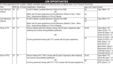 WAPDA Lahore Jobs Notice 2024