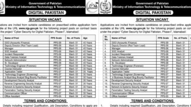 Ministry of Information Technology & Telecommunication MOIT Islamabad Jobs 2024