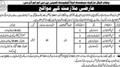 Punjab Cattle Market Management & Development Company Jobs 2024