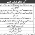 Services & General Administration Department Quetta Jobs 2024