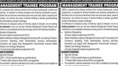 OGDCL Management Trainee Program 2024