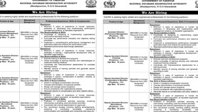 NADRA Islamabad Jobs Notification Out