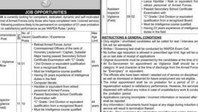 WAPDA Lahore Jobs Notification Out