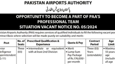 PAA Karachi Jobs Notification Out Oct 2024