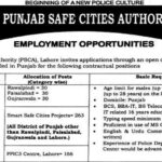 PSCA Lahore Jobs Notification Out Oct-24