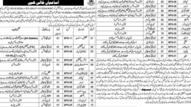 Health Department Balochistan Jobs Notification October 2024