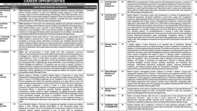 National TB Control Program NTP Islamabad Vacancies Notice 2024