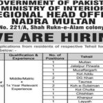 NADRA Jobs Notification Out November 2024