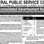 FPSC Islamabad Jobs Notification Out 2024