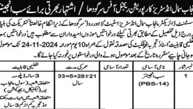 PSIC Jobs Notification 2024