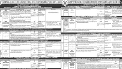 PPSC Lahore Jobs Notification Out 2024