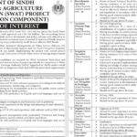 Irrigation Department Sindh Jobs Notification 2024