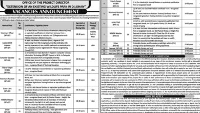 Forest & Wildlife Department Vacancies Notice 2024