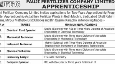 FFC Apprenticeship Notification Out 2024