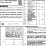 Nishtar Hospital Multan Jobs Notice December 2024