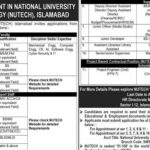 National University Of Technology NUTECH Islamabad Jobs 2024