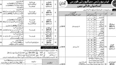 ASF Latest Jobs Notification Out 2024