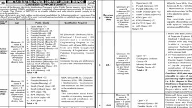 MEPCO Jobs Notification Out 2024