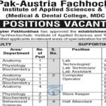 PAF Institute Of Applied Sciences & Technology Jobs Notice 2024